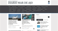 Desktop Screenshot of diariomardeajo.com.ar